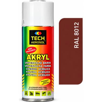 PRO-TECH akrylová farba v spreji 400 ml hnedočervená