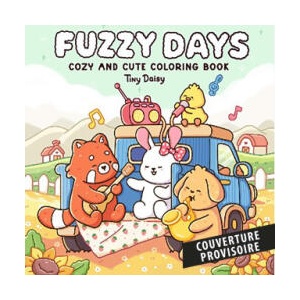 Tiny Daisy - Fuzzy Days: Cozy and cute coloring book | Tiny Daisy (2026)