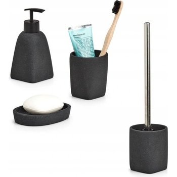 Zeller WC štětka černá / keramika