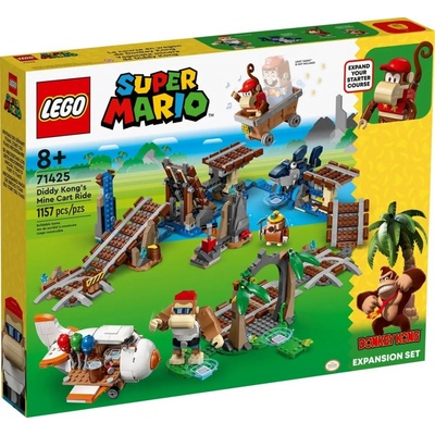 LEGO® Super Mario™ 71425 Diddy Kongova jízda v důlním vozíku