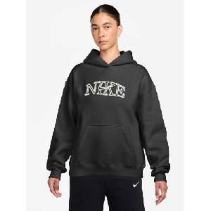 Nike Суитшърт w nk stdo flc mw os lgo po hdy