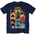 The Beatles Yellow Submarine Characters Navy Blue L Риза (YSTS10MN03)