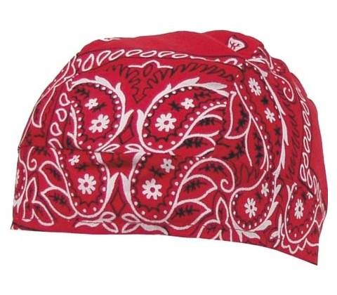 Headwrap červený