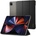 Spigen Liquid Air Folio Case - полиуретанов кейс с поставка за iPad Pro 12.9 M1 (2021) (черен)
