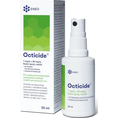 OCTICIDE DRM 1MG/G+20MG/G DRM SPR SOL 1X50ML – Zboží Dáma