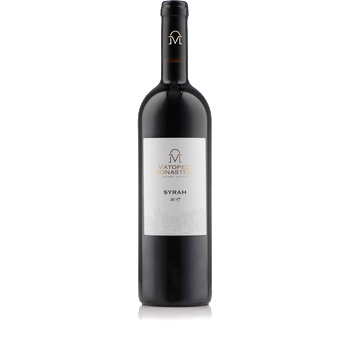 M. B. C Macedonian Bottling Company Био Червено вино Сира р. 2017