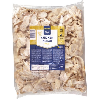 Metro Chef Kebab kuřecí krájený, mražený 2.5kg