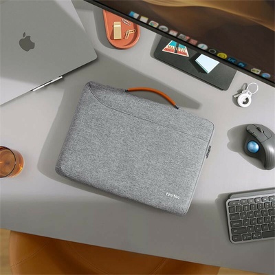 Tomtoc Defender A22 pre MacBook Pro 14" sivá A22D2G1