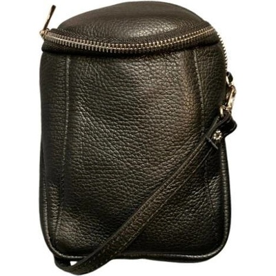 Vera Pelle kožená crossbody taška černá 7729 cerná