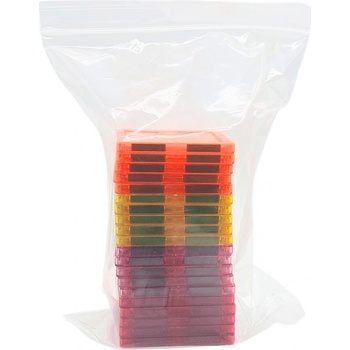 MiDeer Barevná magnetická stavebnice - hřejivé barvy - 20 ks