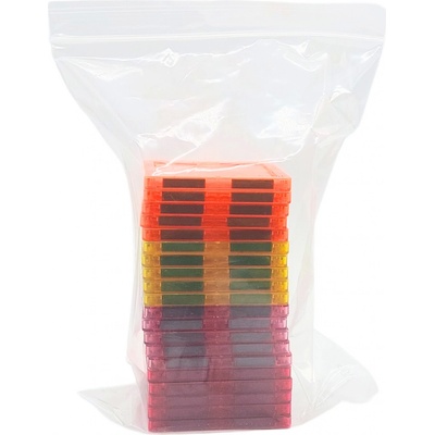 MiDeer Barevná magnetická stavebnice - hřejivé barvy - 20 ks