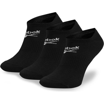 Reebok Комплект 3 чифта къси чорапи унисекс Reebok R0353-SS24 (3-pack) Черен (R0353-SS24 (3-pack))