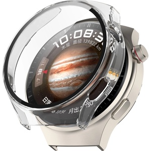 Techsuit Протектор за Huawei Watch 4 + Чанта - Defense360 Pro - Прозрачен
