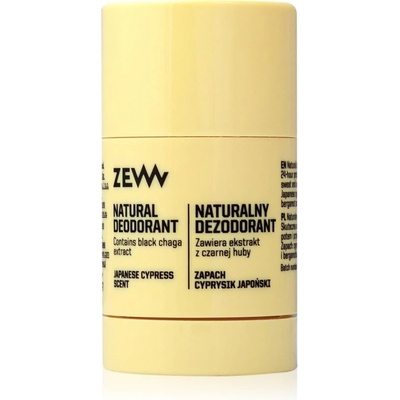 Zew For Men Natural Deodorant дезодорант в стик 80ml