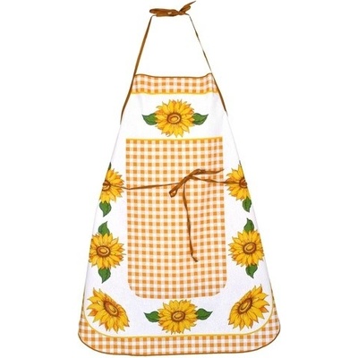 Forbyt Zástěra kuchyňská Nová slunečnice oranžová