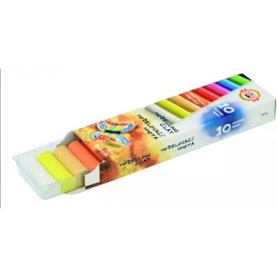 KOH-I-NOOR Plastelína 10-farebná 200g