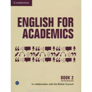 English for Academics 2 Book with Online Audio | British Council (ISBN: 9781107435025)