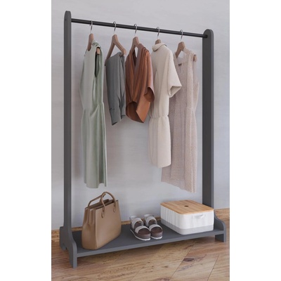 VCM Věšák na oblečení Lempu M, antracit – Zbozi.Blesk.cz