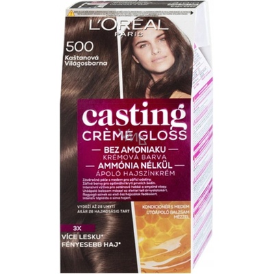 L'Oréal Casting Creme Gloss 500 kaštanová 48 ml – Sleviste.cz