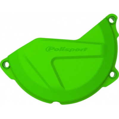 POLISPORT kryt spojkového víka KAWASAKI KXF450 16-17, barva zelená