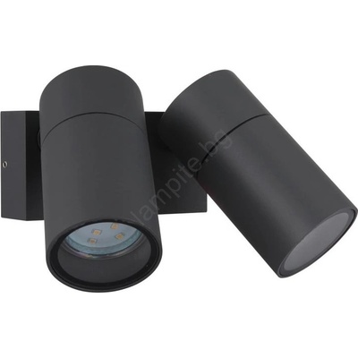 GLOBO 3209-2 - Спот аплик PIPER 2xGU10/35W/230V (GL8510)