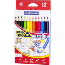 Centropen pastelky 9522 Jumbo trojhranné 12 ks