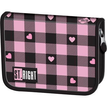 ST.RIGHT Несесер St. Right Pink Checkered - С 1 цип и 2 крила (PC03)