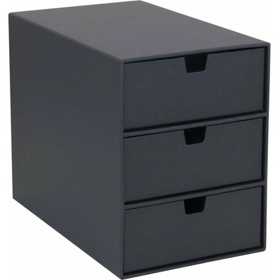 Bigso Ingrid Paper Laminate organizér šedá/tmavá