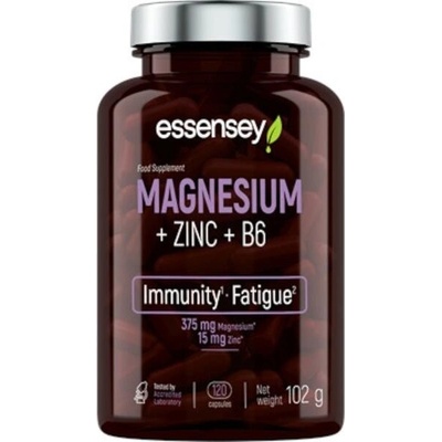 Essensey Magnesium + Zinok + B6 -20 kapsúl