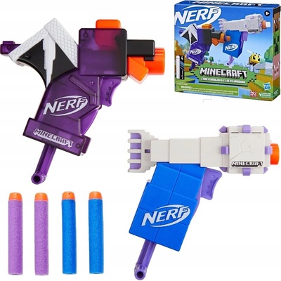 Nerf Minecraft 2 x Microshots Ender Dragon a Elder Guardian F6127 – Hledejceny.cz