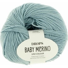 Drops Baby Merino UNI 43 modro šedá