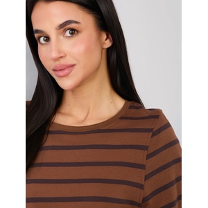 Rue Paris Дамска тениска модел A1087.74 Rue Paris цвят кафяв