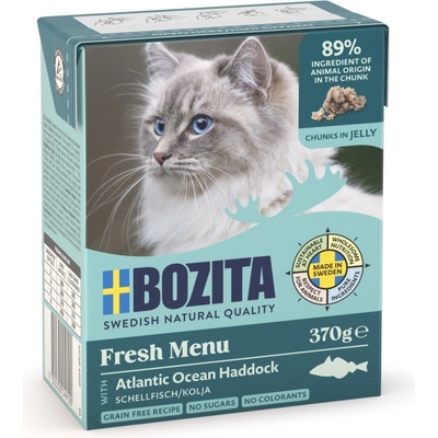 Bozita Cat kousky jelly Treska 370 g – Hledejceny.cz