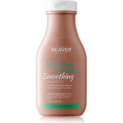 BEAVER Brazilský keratin vyhlazující šampon 350 ml