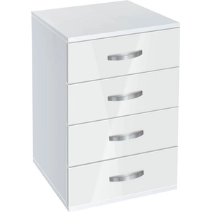 Bogdan Furniture G Скрин с чекмеджета Мебели Богдан, модел BM-Ava 500, бял гланц