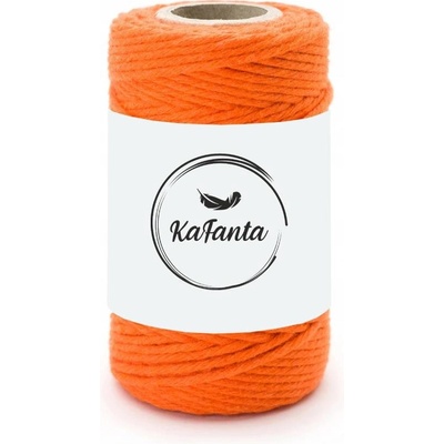 Macrame priadza KaFanta PREMIUM 2mm/50m - orange