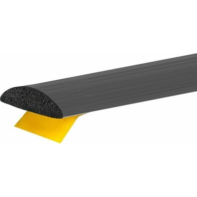 Onpira Samolepiaca gumená páska tesnenie na dvere ovál 10 x 5 mm