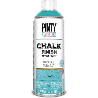 PINTY PLUS CHALK Křídová barva ve spreji 400ml CK797 turquoise