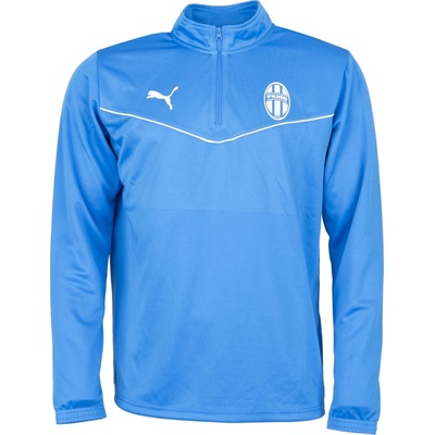 Puma Teamrise 1 4 Zip Top Jr modrá