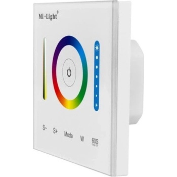 Nástěnný ovladač Mi-Light P3 pro RGB/RGBW/RGB+CCT LED pásky 12-24V 15A