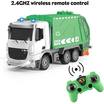 Сметосъбиращ камион 1: 32 с радиоуправление със звукови и светлинни ефекти 899-3Н