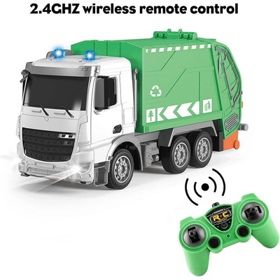 Сметосъбиращ камион 1: 32 с радиоуправление със звукови и светлинни ефекти 899-3Н