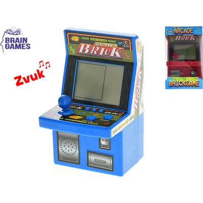 Mikro Trading Brickgame herní konzole 9x8,5x15cm na baterie