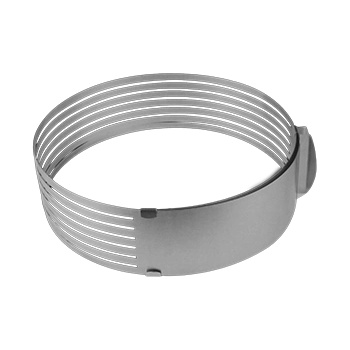 Image 1 of Horecano Cn-Иноксова форма за блатове за торти кръг m-1342(5482) голяма (0198778)