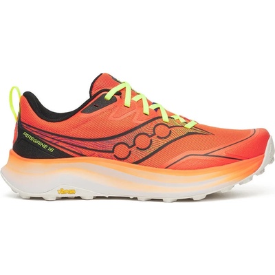 Saucony Мъжки маратонки Saucony Peregrine 16 Trail running shoes - Fire / Black - размер 45 (EU) (023-2638-0226)