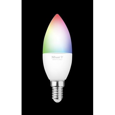 Trust Smart WiFi LED RGB&white ambience Candle E14 farebná 71280
