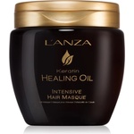 Lanza Keratin Healing Oil Intensive Hair Masque подхранваща маска за гладка и лъскава коса 210ml
