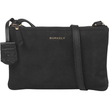 Burkely dámská crossbody kožená kabelka Laura černá