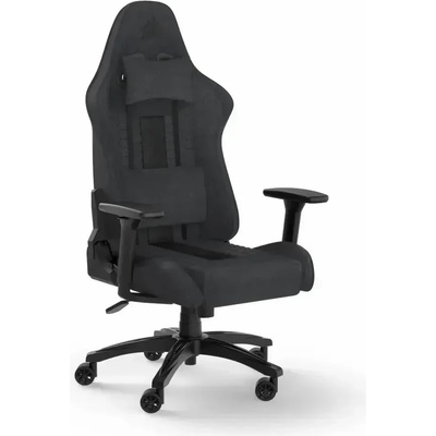 Геймърски стол Corsair TC100 RELAXED - Fabric Blac (CORSAIR-CHAIR-9010052-WW)