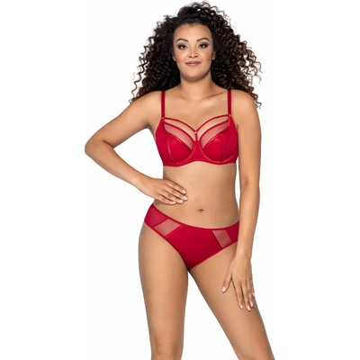 Ava Сутиен с полуподплатени чашки в червен цвят av 1923 eh-61543-red - Червен, размер 70g